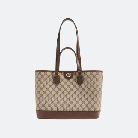 Gucci Ophidia Canvas Beige-Brown Mini Tote Bag
