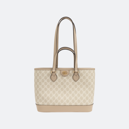 Gucci Ophidia Canvas Beige-Cream Tote Bag