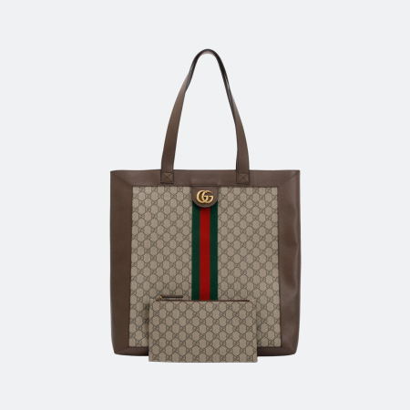 Gucci Ophidia Large Canvas Tote Bag