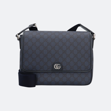 Gucci Ophidia Blue Medium Messenger Bag for Men