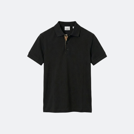 Burberry Black Polo T-Shirt For Men