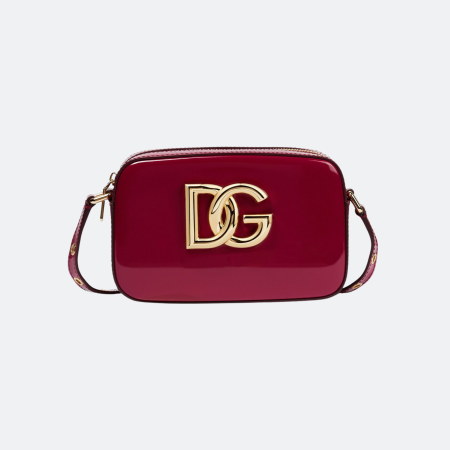 Dolce & Gabbana Fuschia Small DG Logo Camera Bag