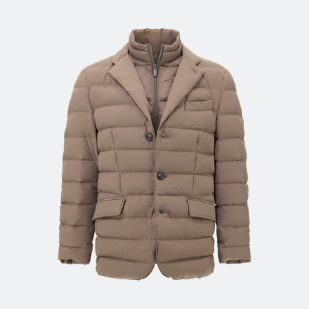Boggi Milano Taupe Down Jacket