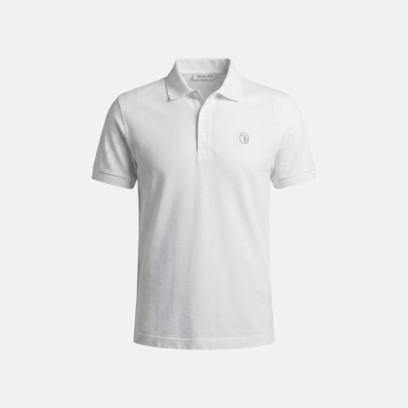 Trussardi White Polo T-Shirt for Men