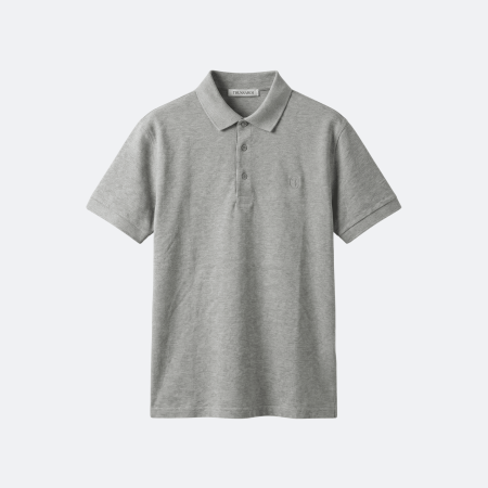 Trussardi Grey Polo T-Shirt for Men