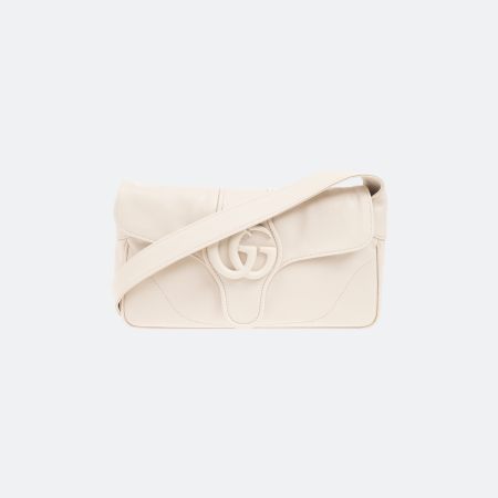 Gucci GG Aphrodite Small Shoulder Bag – White