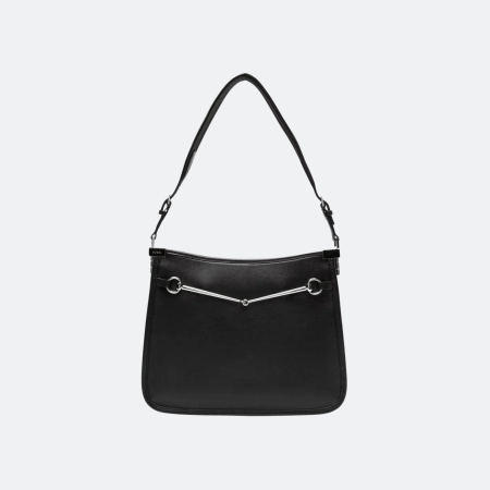Gucci Horsebit 1955 Leather Small Shoulder Bag – Black
