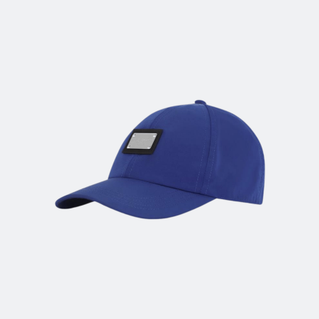 Dolce & Gabbana Logo Plaque Baseball Cap - Blue