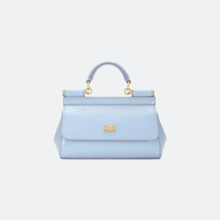 Dolce & Gabbana Sicily Small Tote/Shoulder Bag - Light Blue