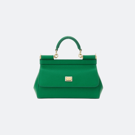 Dolce & Gabbana Sicily Small Tote/Shoulder Bag - Green
