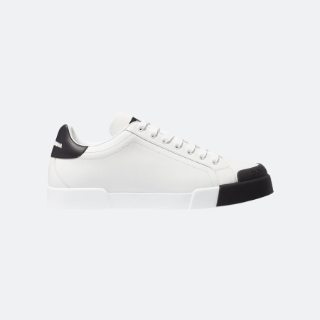 Dolce & Gabbana Portofino Contrast Sneakers White
