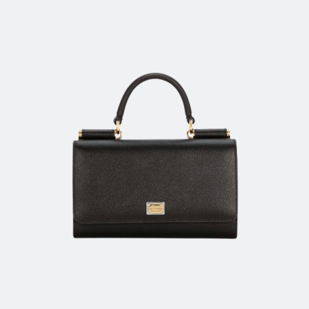 Dolce & Gabbana Mini Women’s Leather Phone Bag - Black