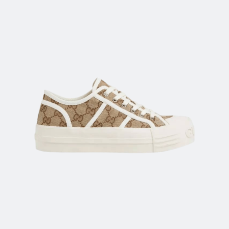 Gucci Tennis 1977 GG Canvas Sneakers - Beige