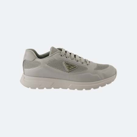 Prada Prax 2.0 Mesh Sneakers – Light Grey