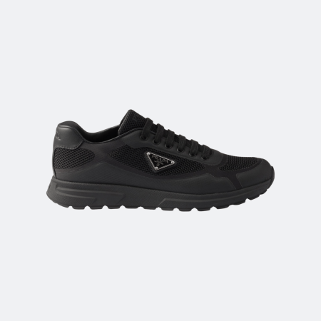 Prada Prax 2.0 Mesh Sneakers – Black
