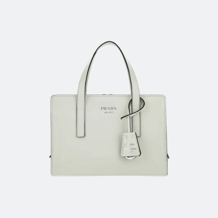 Prada Re-Edition 1995 Medium Leather Handbag – White