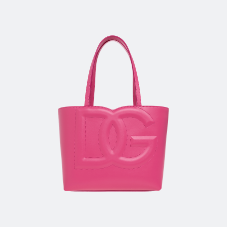 Dolce & Gabbana DG Logo Small Tote Bag - Fuschia Pink