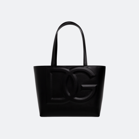 Dolce & Gabbana DG Logo Small Tote Bag - Black