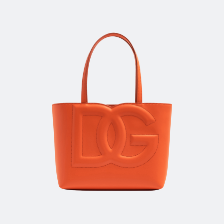 Dolce & Gabbana DG Logo Small Tote Bag - Orange