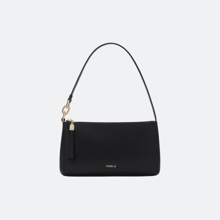 Furla Cassiopea Mini Shoulder Bag - Black