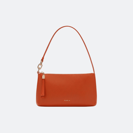 Furla Cassiopea Mini Shoulder Bag - Orange