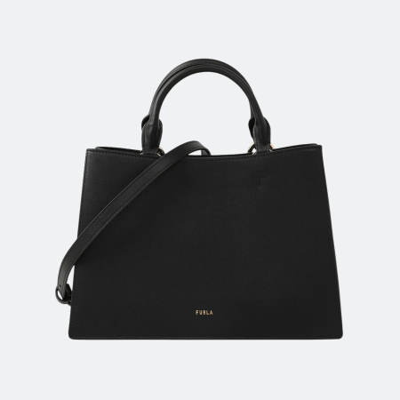 Furla Nuvola M Tote Bag - Black