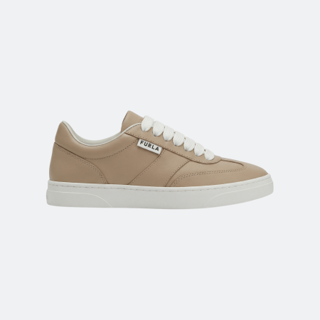 Furla DS Step Sneakers for Women - Taupe