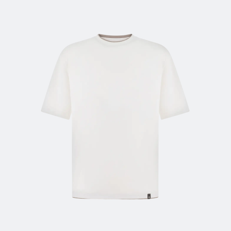Boggi Milano Pima Cotton T-Shirt - White