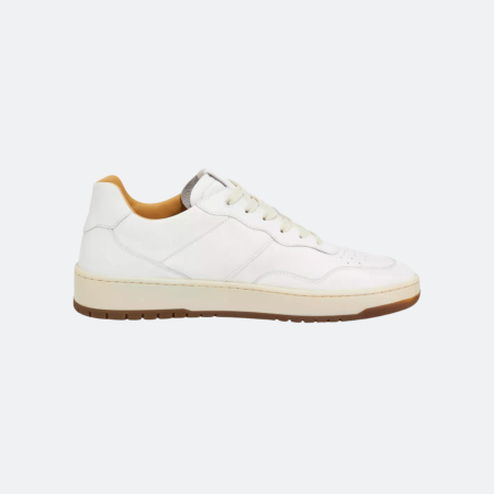 Boggi Milano Leather Sneakers - White