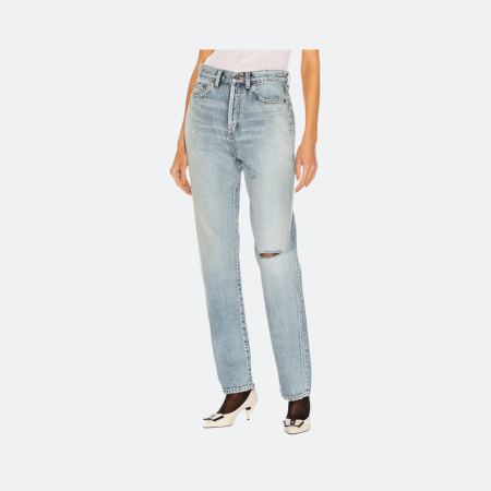 Saint Laurent Slim Fit Jeans - Light Blue Denim