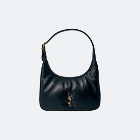 Saint Laurent Calypso Leather Shoulder Bag - Black