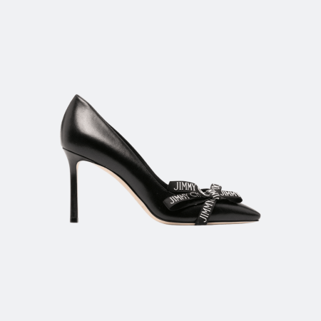 Jimmy Choo Dover 85 mm Leather Pumps - Black