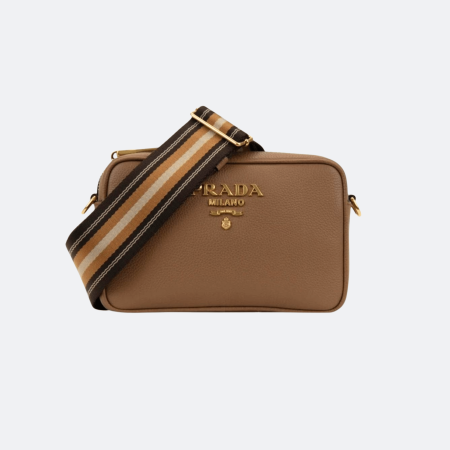 Prada Vitello Camera Bag Grained Calf Leather - Caramel Brown