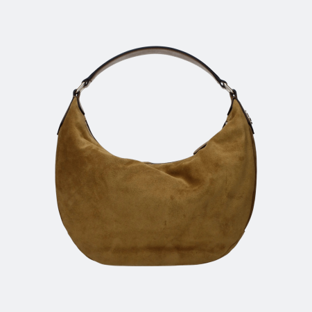 Jimmy Choo Suede Hobo Bag - Camel Brown
