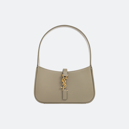 Saint Laurent Mini Le 5 à 7 Hobo Bag Smooth Leather - Taupe