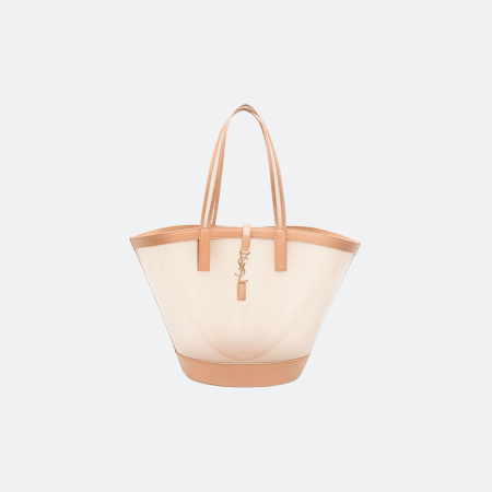 Saint Laurent Panier Medium Tote - Beige