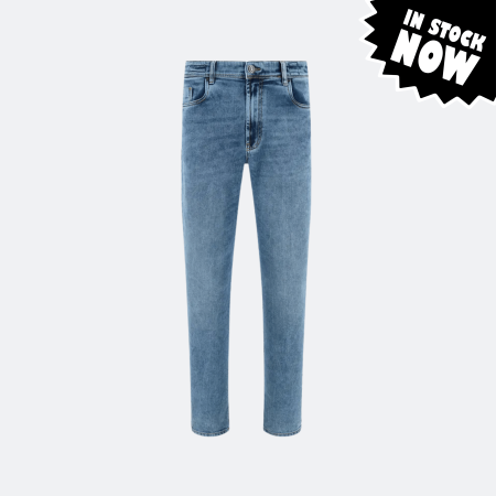 Boggi Milano Medium Stretch Denim Jeans – Blue (M,XL - In Stock)