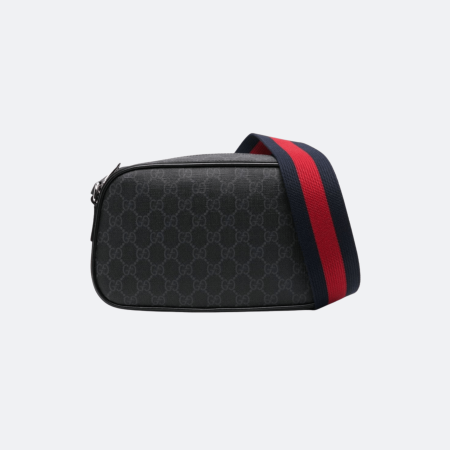 Gucci GG Supreme Crossbody Bag - Black